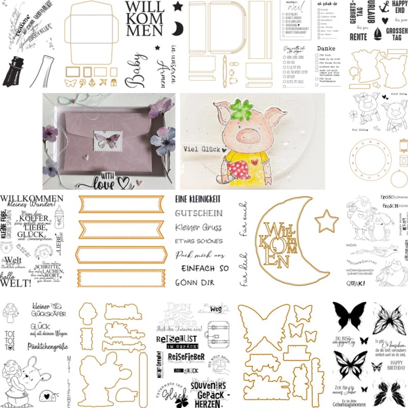 Baby Food Packaging - ベビースーツケーススタンプとダイス新着 2026 スクラップブック日記装飾ステンシルエンボステンプレート DIY グリーティングカード手作り