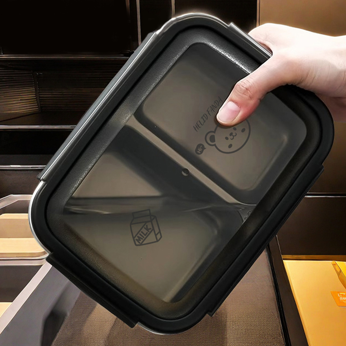 WORTHBUY 2/3 グリッド 304 ステンレス鋼弁当 - Baby Food Organizer のレビューと価格