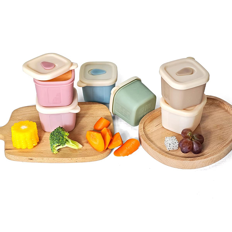 蓋付きベビーフード容器 シリコン製ベビーフード保存ボックス  - Baby Food Jars With Lids のレビューと価格