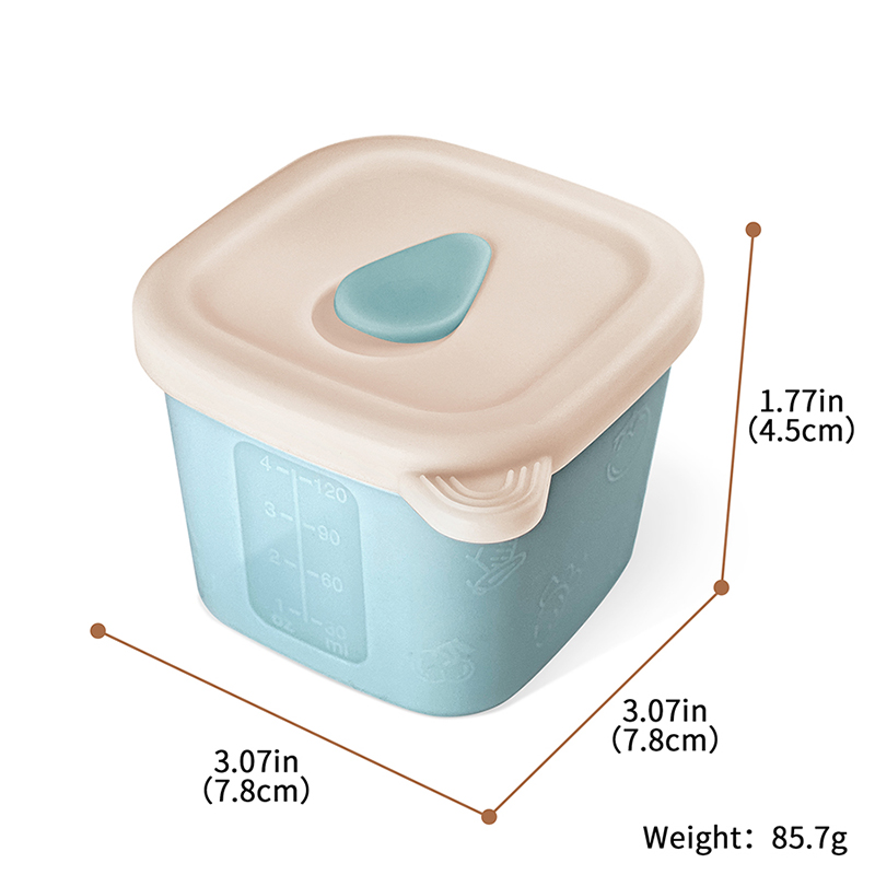 蓋付きベビーフード容器 シリコン製ベビーフード保存ボックス  - Baby Food Jars With Lids のレビューと価格