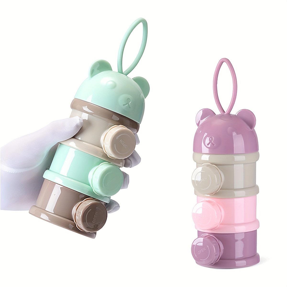 ストラップ付き大容量ベビーミルクパウダーコンテナ、ベビーフォ - Baby Food Organizer のレビューと価格