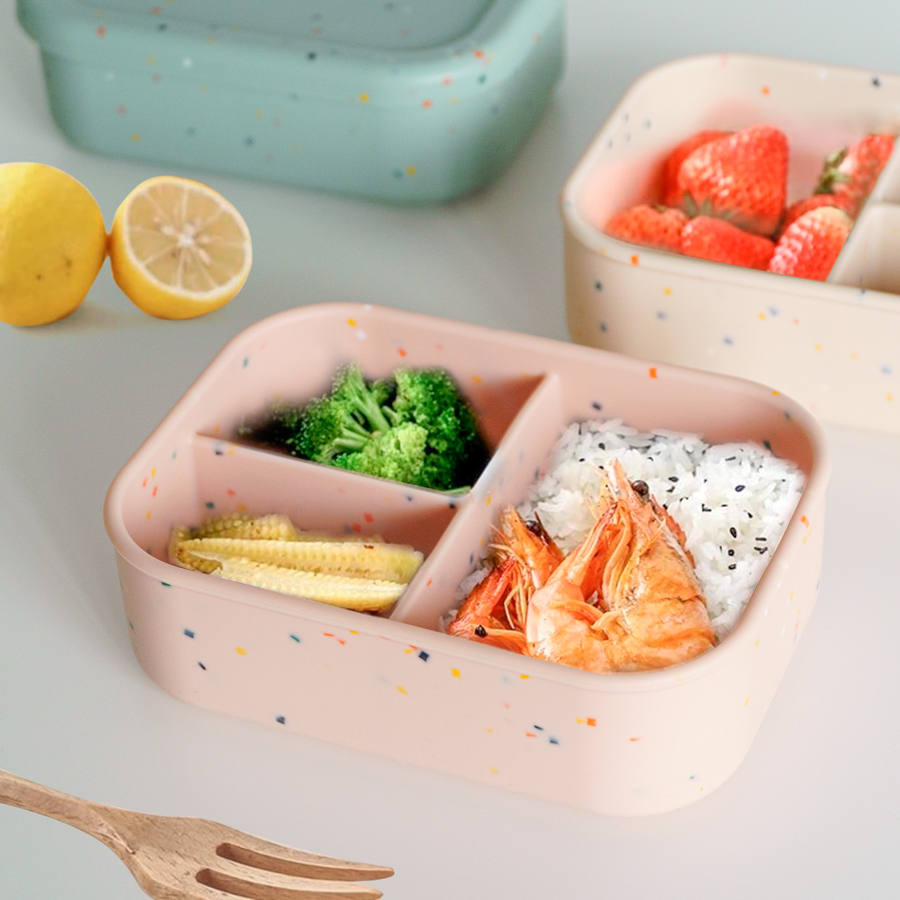 電子レンジ弁当箱、シリコンボウル、食器、食品収納容器、子供、 - Baby Food Hero のレビューと価格