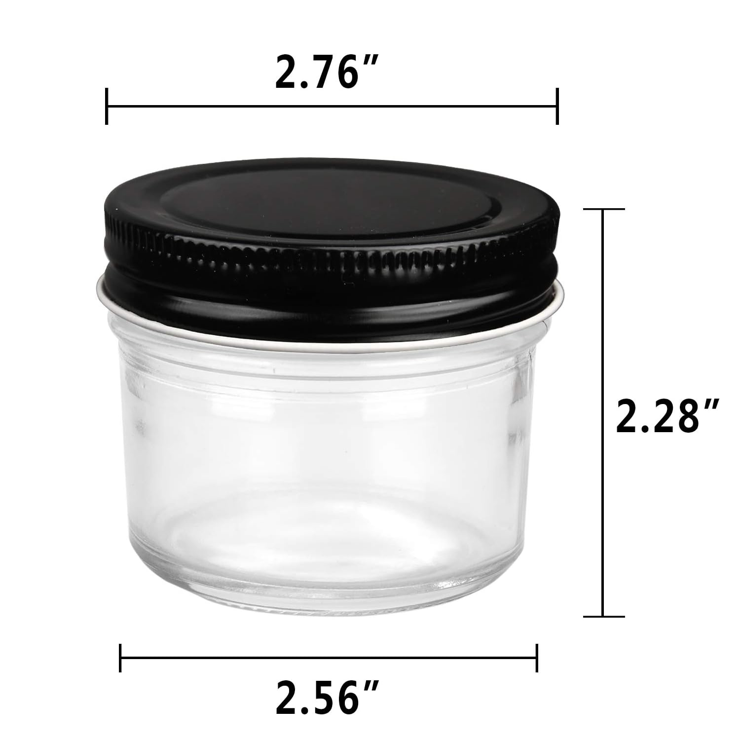 100mlガラス瓶（蓋付き）、小型メイソンジャー、ミニ缶詰瓶 - Baby Food Jars With Lids のレビューと価格