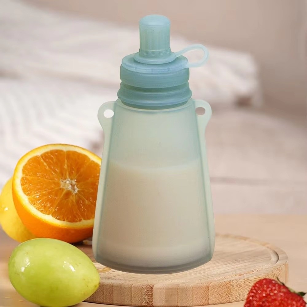 BPAフリー食品パウチ、漏れ防止シール、再利用可能な食品容器 - Baby Food Reusable Pouches のレビューと価格