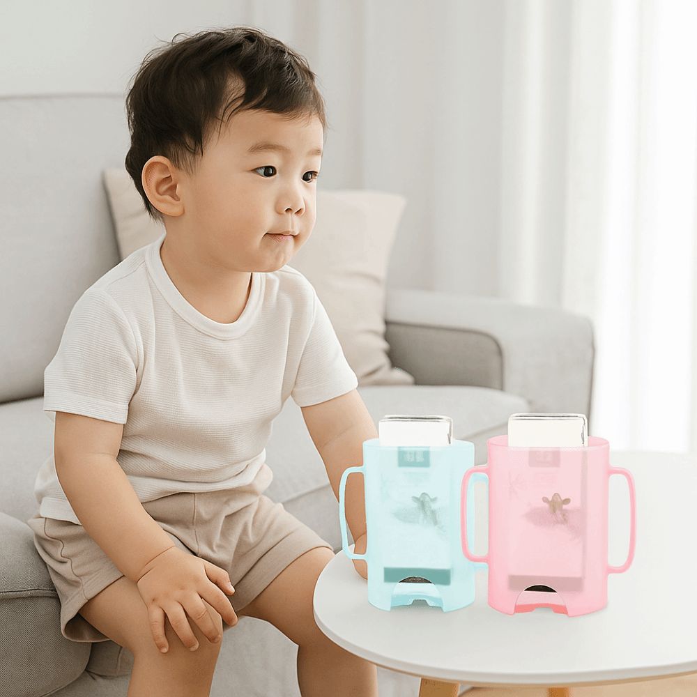持ち運び可能なプラスチック製スクイーズポーチホルダー、快適で - Baby Food Reusable Pouches のレビューと価格
