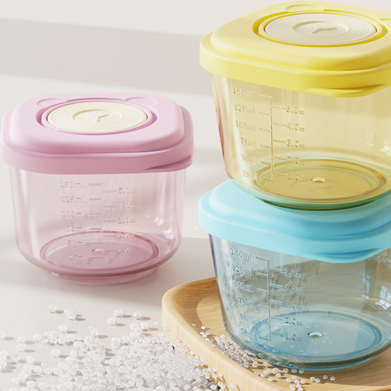 6個のベビーフード保存容器 - PP素材、蒸し可能、漏れ防止 - Baby Food Organizer のレビューと価格