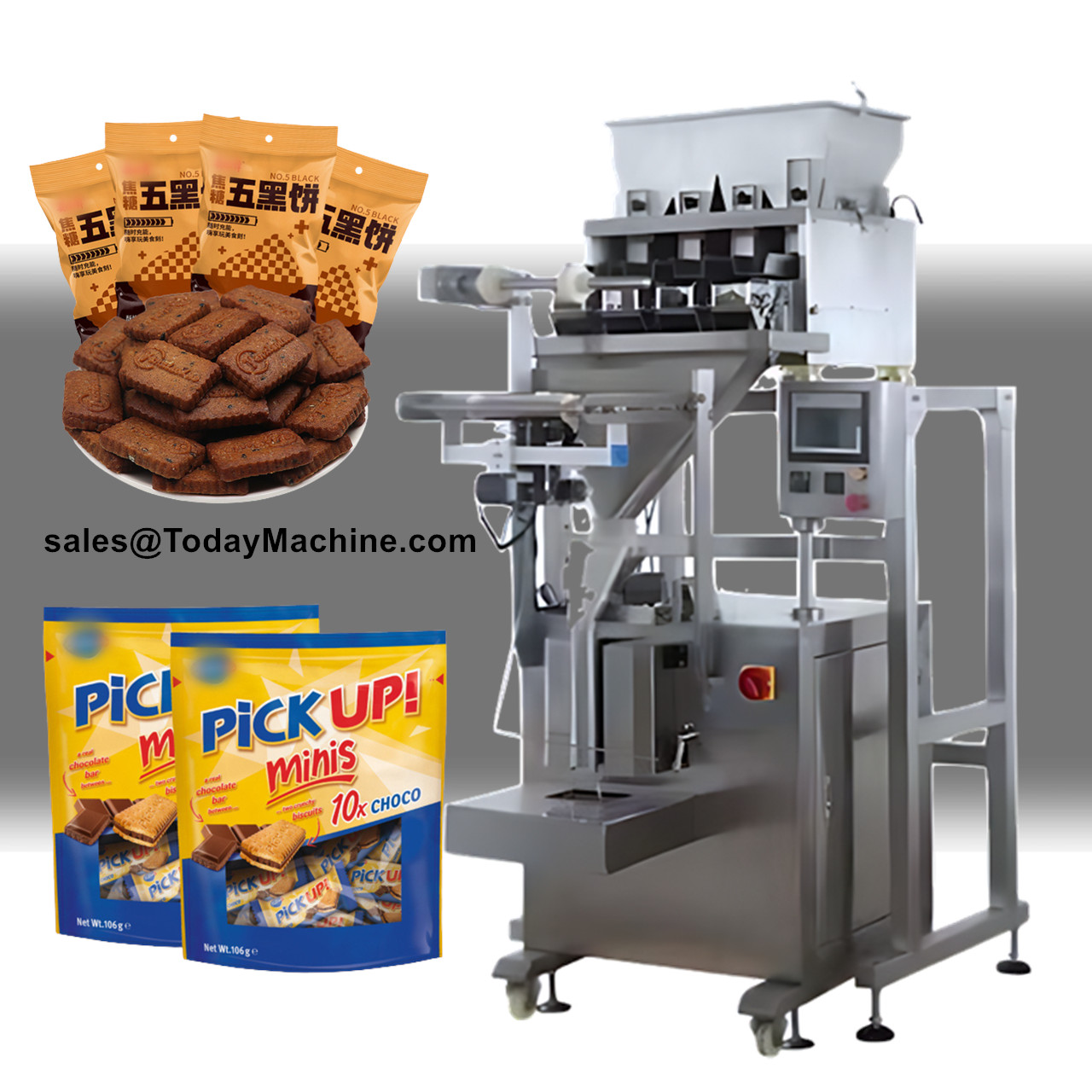 自動リニア計量機付きパウチ包装機（砂糖、食品、オートミール、 - Baby Food Packaging のレビューと価格