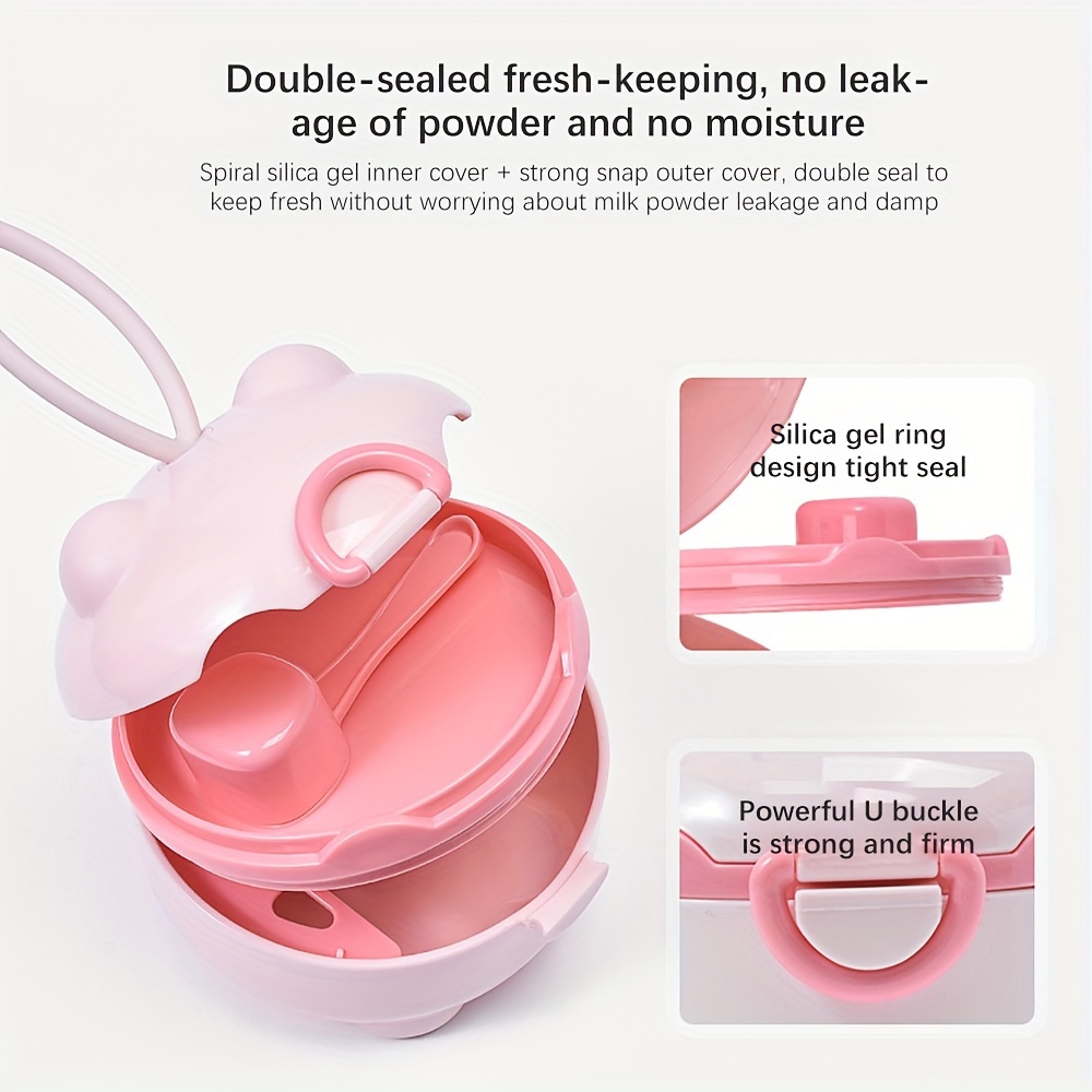 1pc ポータブル 4 層粉ミルクボックス、粉ミルク容器、食 - Baby Food Organizer のレビューと価格