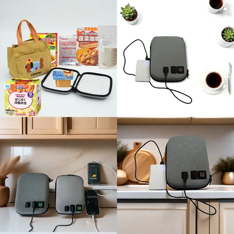 【CHIMU HOME】 12ヶ月児用ポータブルUSB給電ベ - Baby Food Reusable Pouches のレビューと価格
