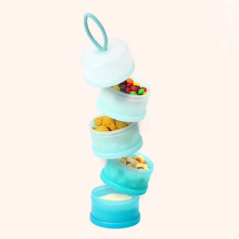 4 層ベビーコンテナ PP 粉ミルクボックス幼児ポータブル食 - Baby Food Hero のレビューと価格
