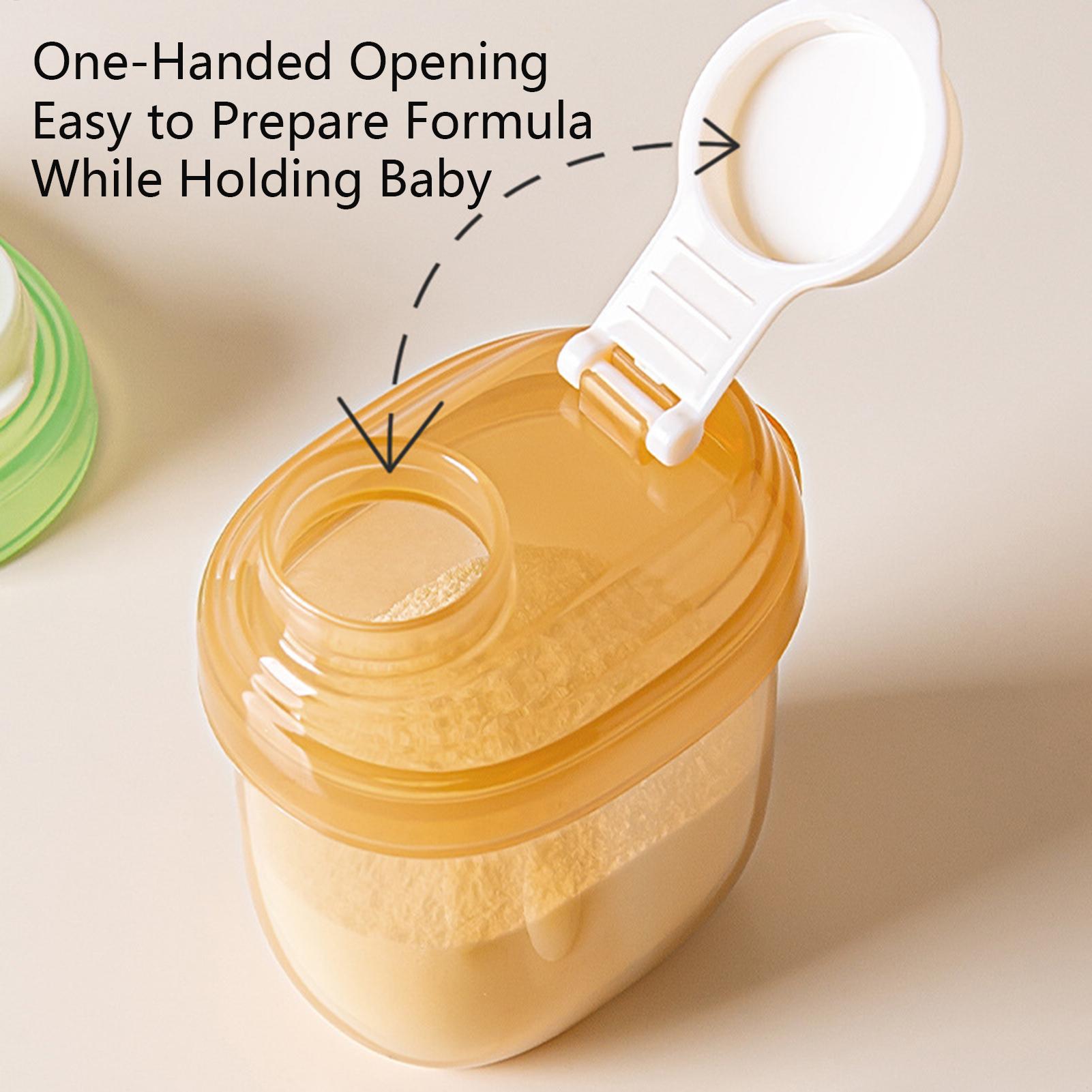 フォーミュラディスペンサー ポータブル粉ミルク容器 気密密封 - Baby Food Organizer のレビューと価格