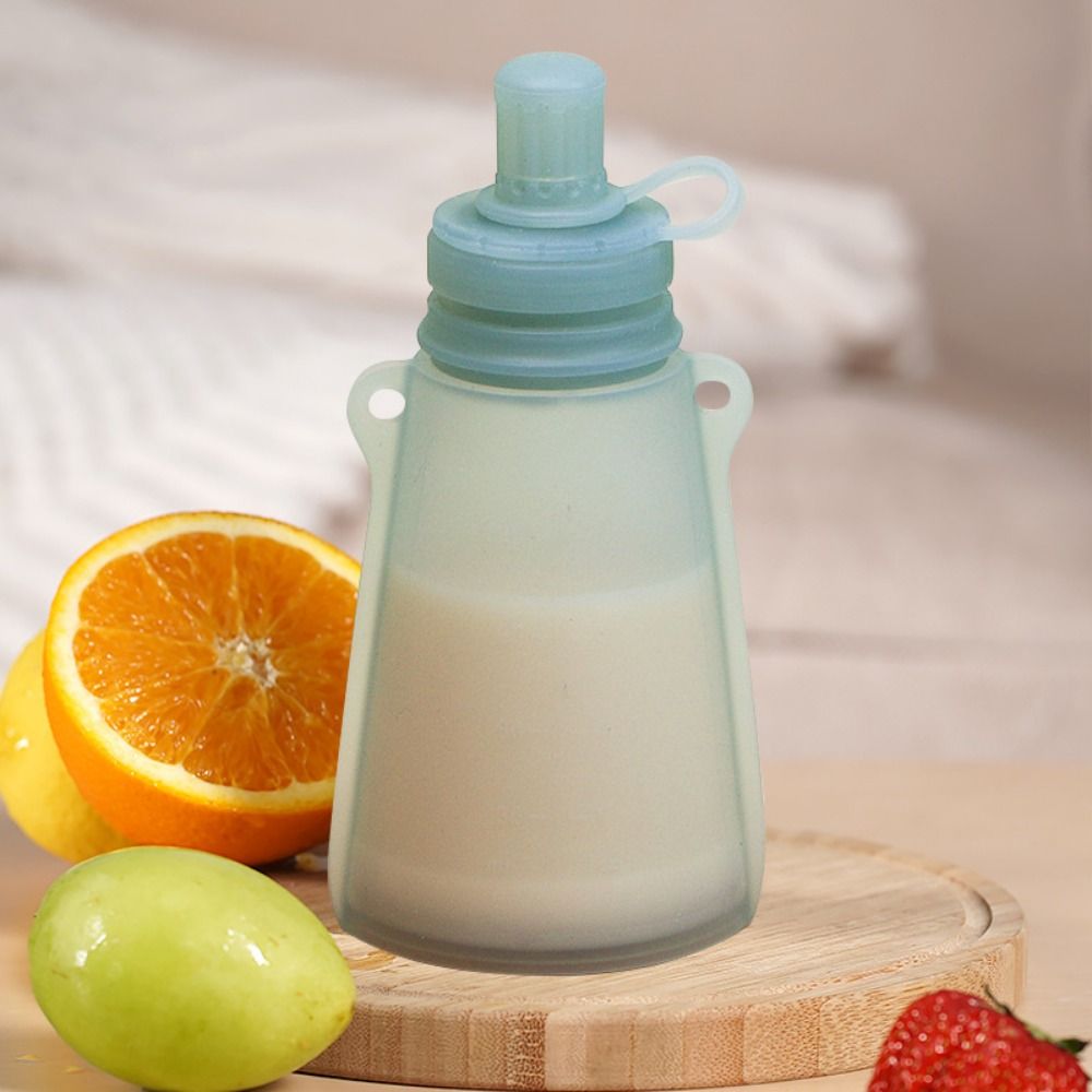 BPAフリーのシリコン製ベビーフードパウチ、詰め替え可能で再 - Baby Food Reusable Pouches のレビューと価格